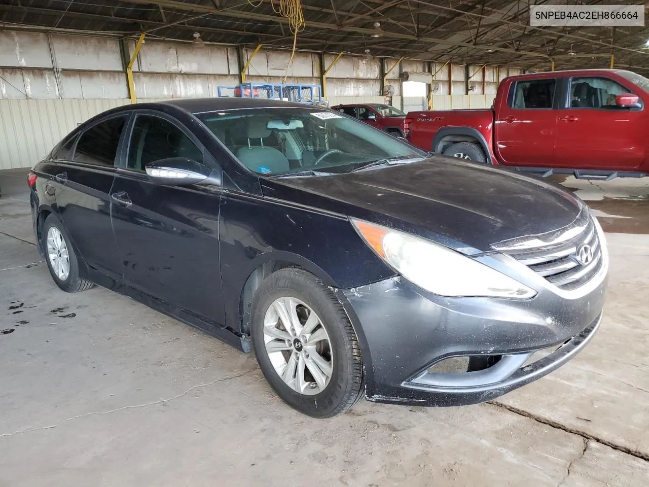 2014 Hyundai Sonata Gls VIN: 5NPEB4AC2EH866664 Lot: 60571974