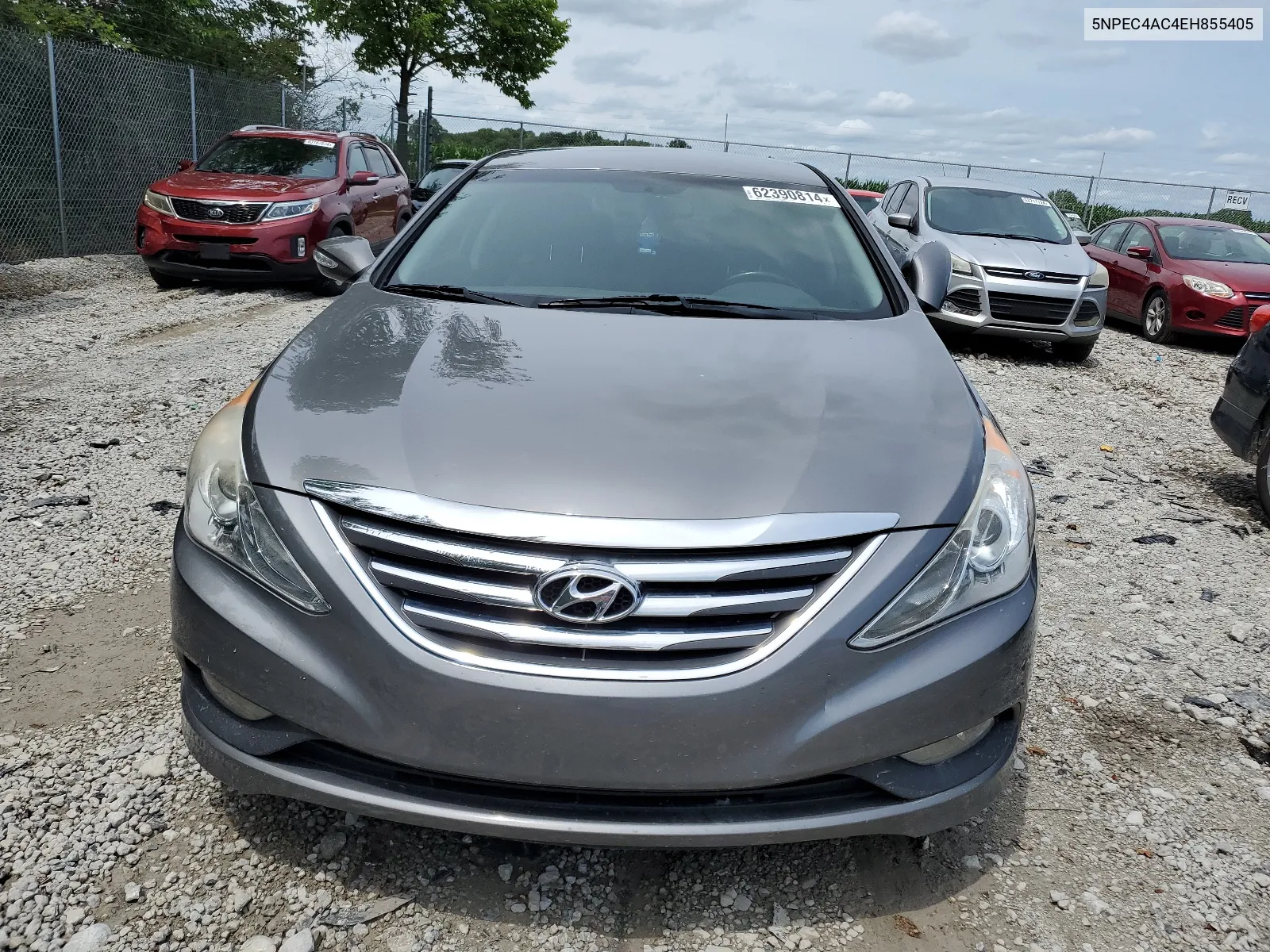 2014 Hyundai Sonata Se VIN: 5NPEC4AC4EH855405 Lot: 62390814