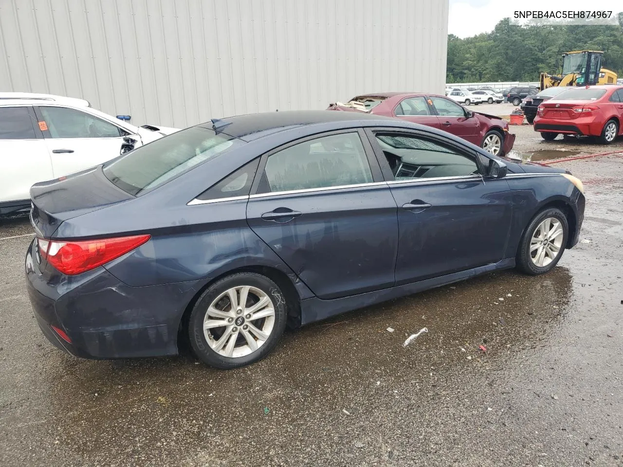 2014 Hyundai Sonata Gls VIN: 5NPEB4AC5EH874967 Lot: 62400464