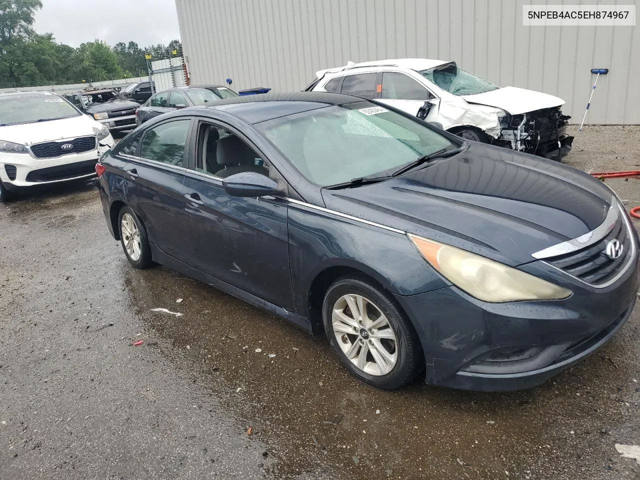 5NPEB4AC5EH874967 2014 Hyundai Sonata Gls