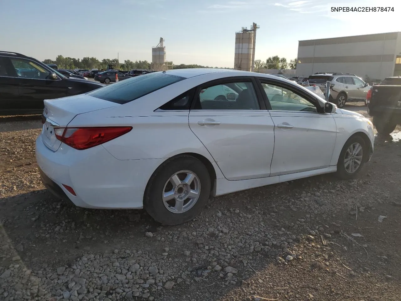 5NPEB4AC2EH878474 2014 Hyundai Sonata Gls