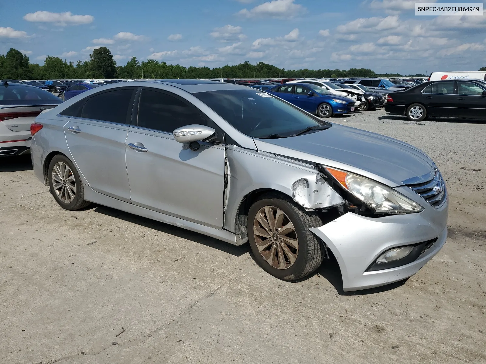 5NPEC4AB2EH864949 2014 Hyundai Sonata Se