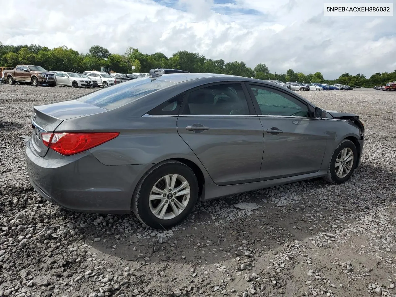 2014 Hyundai Sonata Gls VIN: 5NPEB4ACXEH886032 Lot: 64833034