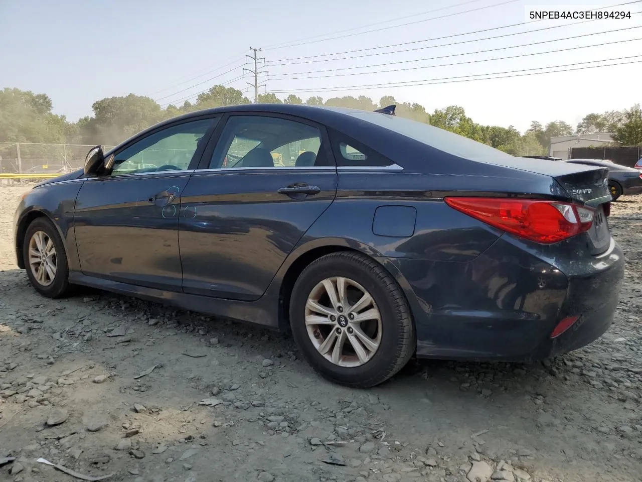 2014 Hyundai Sonata Gls VIN: 5NPEB4AC3EH894294 Lot: 65132984