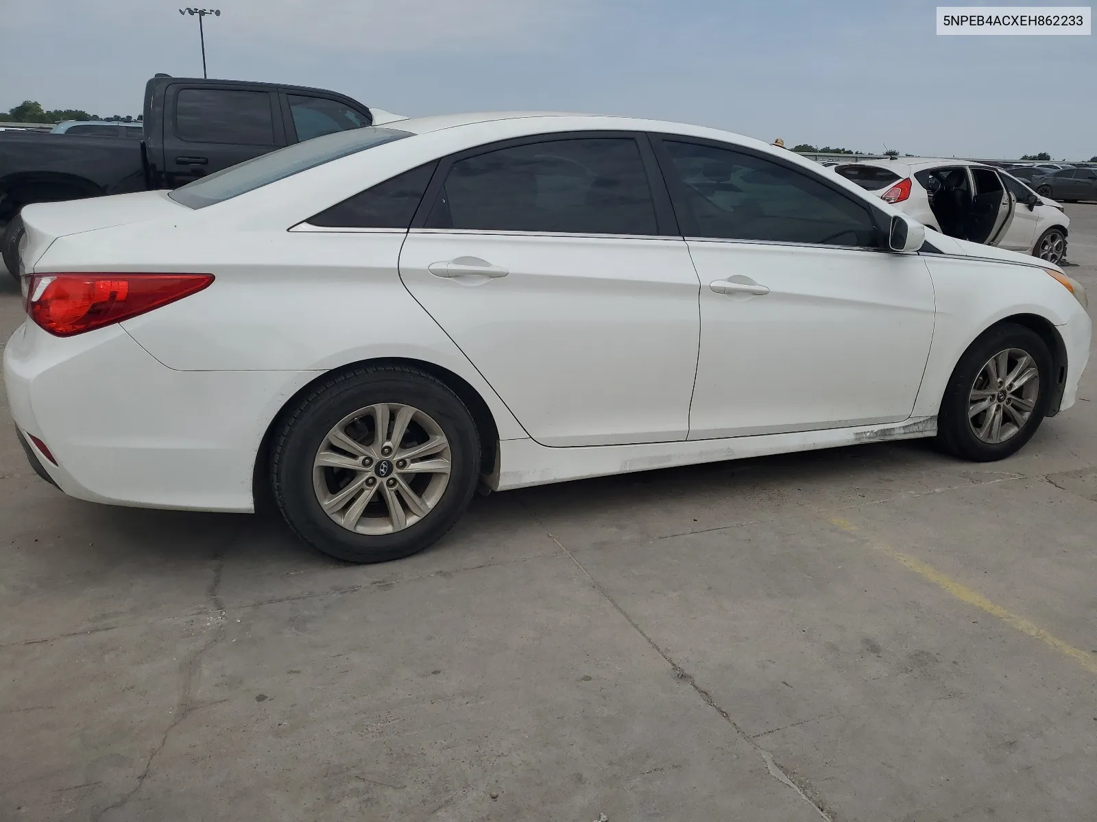 2014 Hyundai Sonata Gls VIN: 5NPEB4ACXEH862233 Lot: 65494294