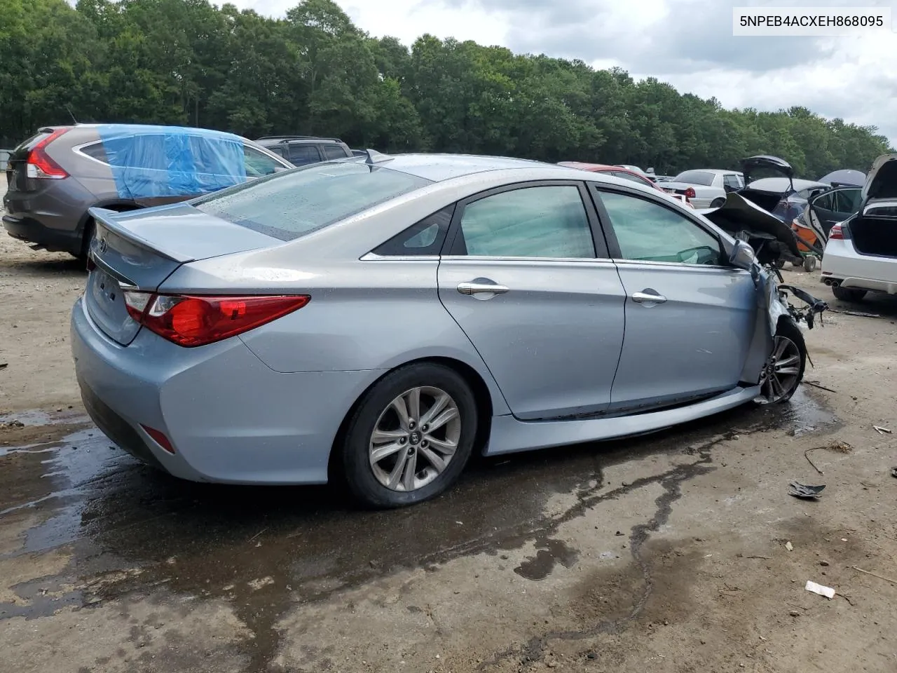 5NPEB4ACXEH868095 2014 Hyundai Sonata Gls