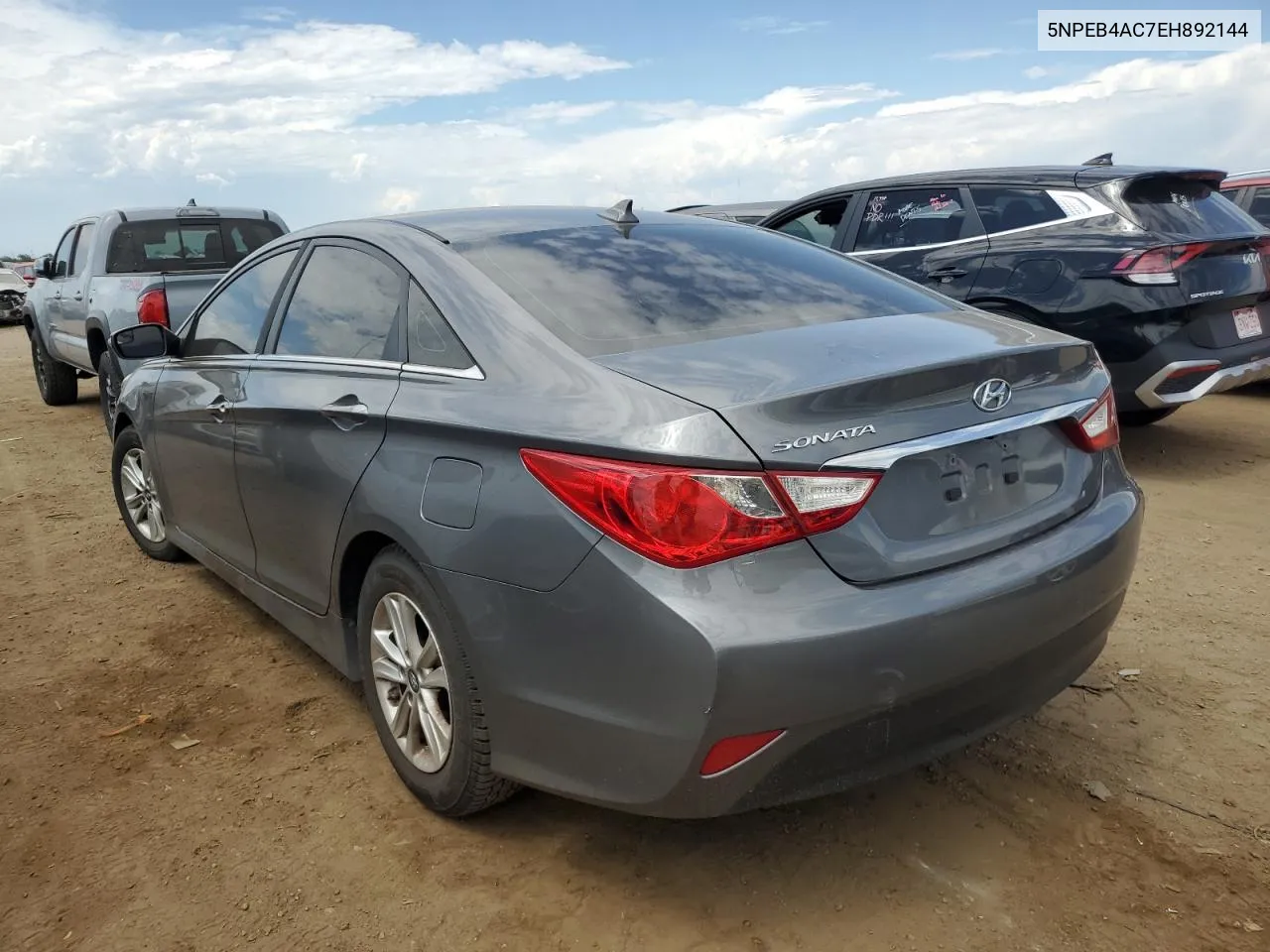 2014 Hyundai Sonata Gls VIN: 5NPEB4AC7EH892144 Lot: 66520814