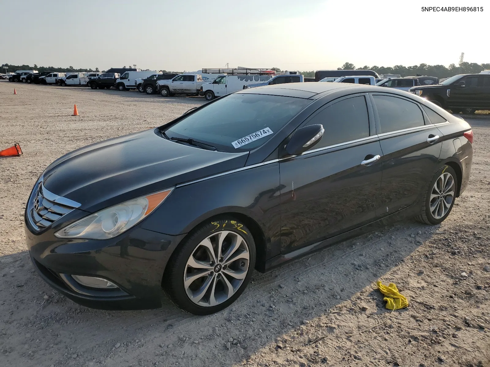 2014 Hyundai Sonata Se VIN: 5NPEC4AB9EH896815 Lot: 66575674