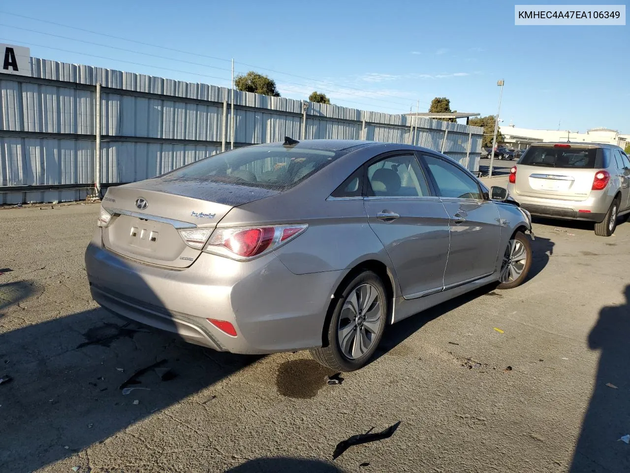 KMHEC4A47EA106349 2014 Hyundai Sonata Hybrid