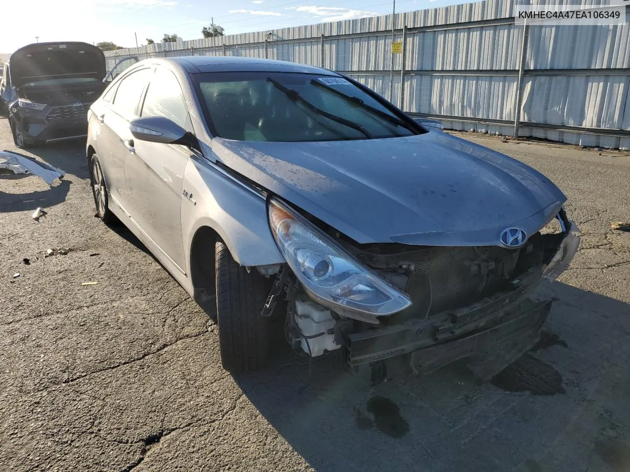 KMHEC4A47EA106349 2014 Hyundai Sonata Hybrid