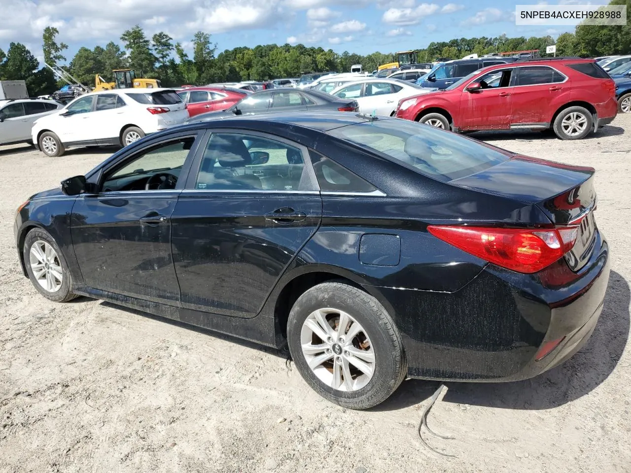 2014 Hyundai Sonata Gls VIN: 5NPEB4ACXEH928988 Lot: 67191194