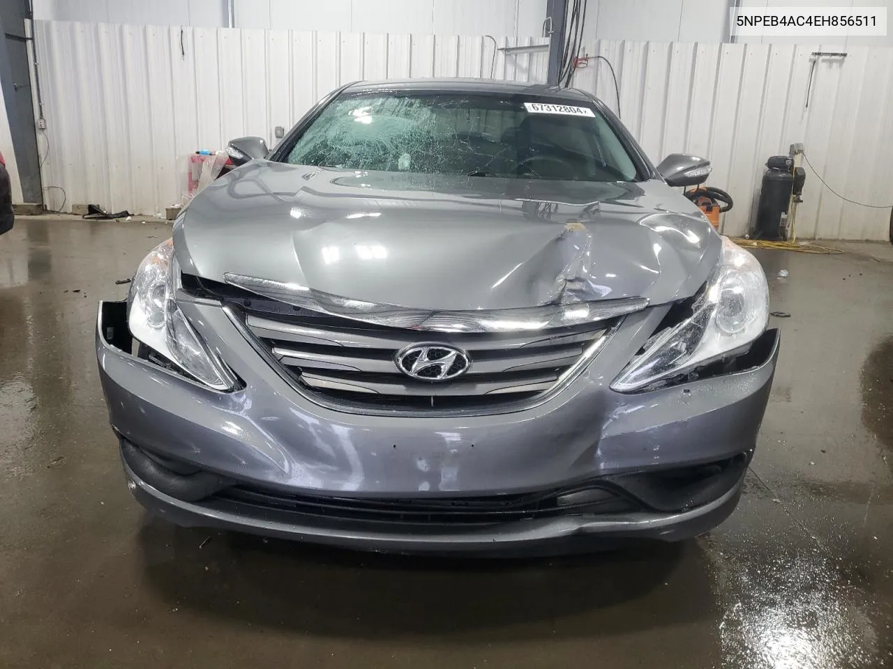 2014 Hyundai Sonata Gls VIN: 5NPEB4AC4EH856511 Lot: 67312804