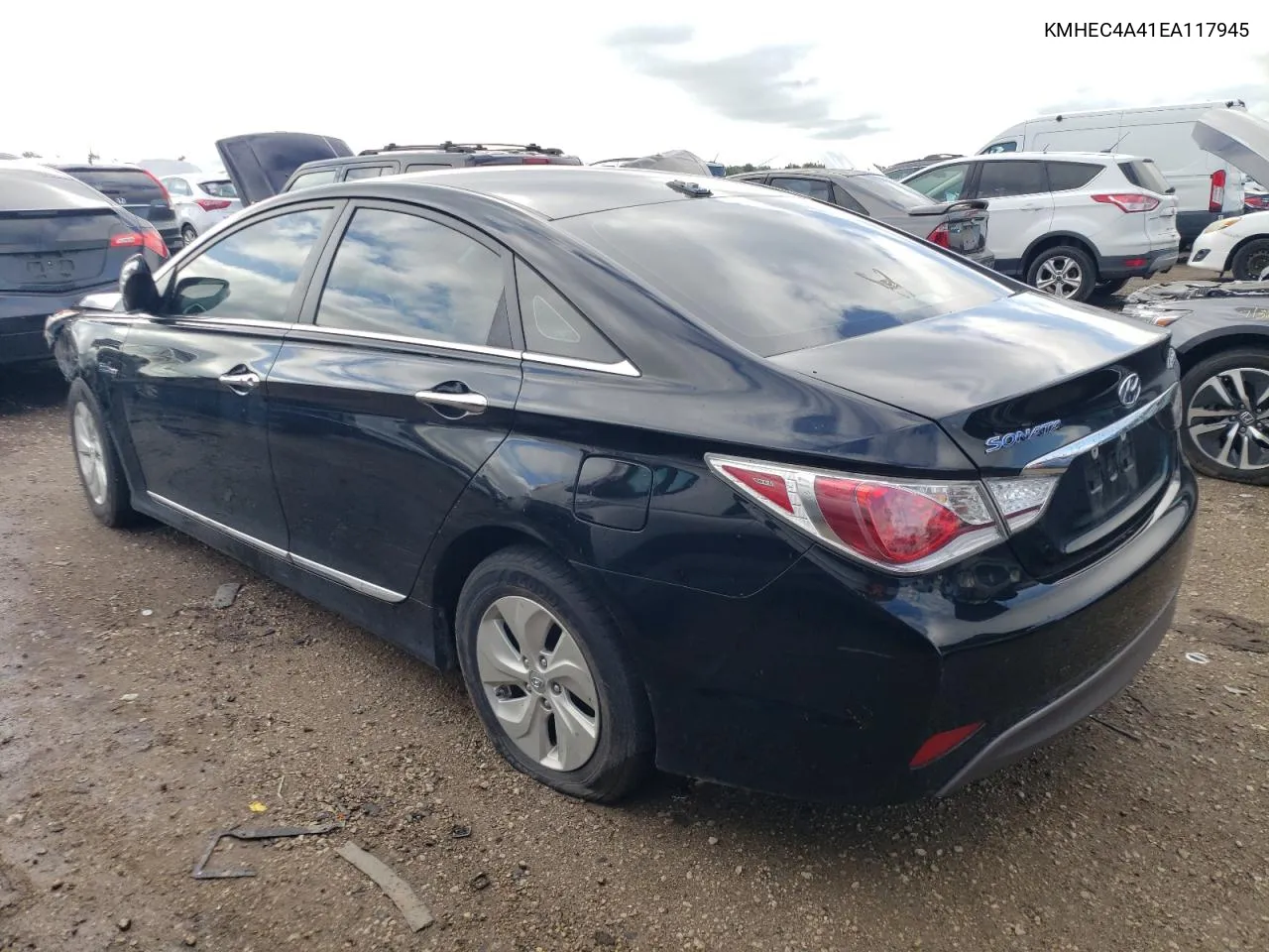 2014 Hyundai Sonata Hybrid VIN: KMHEC4A41EA117945 Lot: 67660273