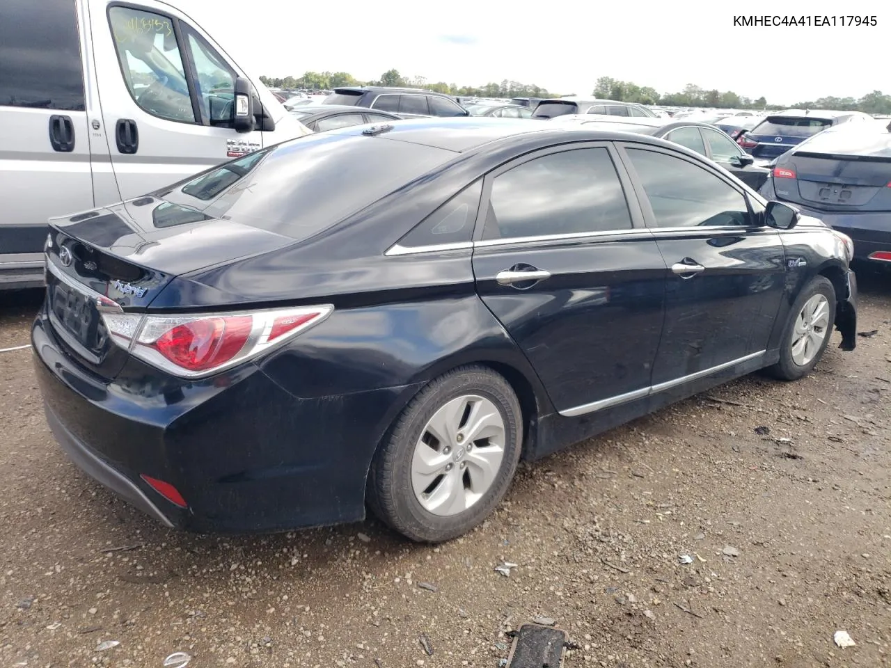 KMHEC4A41EA117945 2014 Hyundai Sonata Hybrid