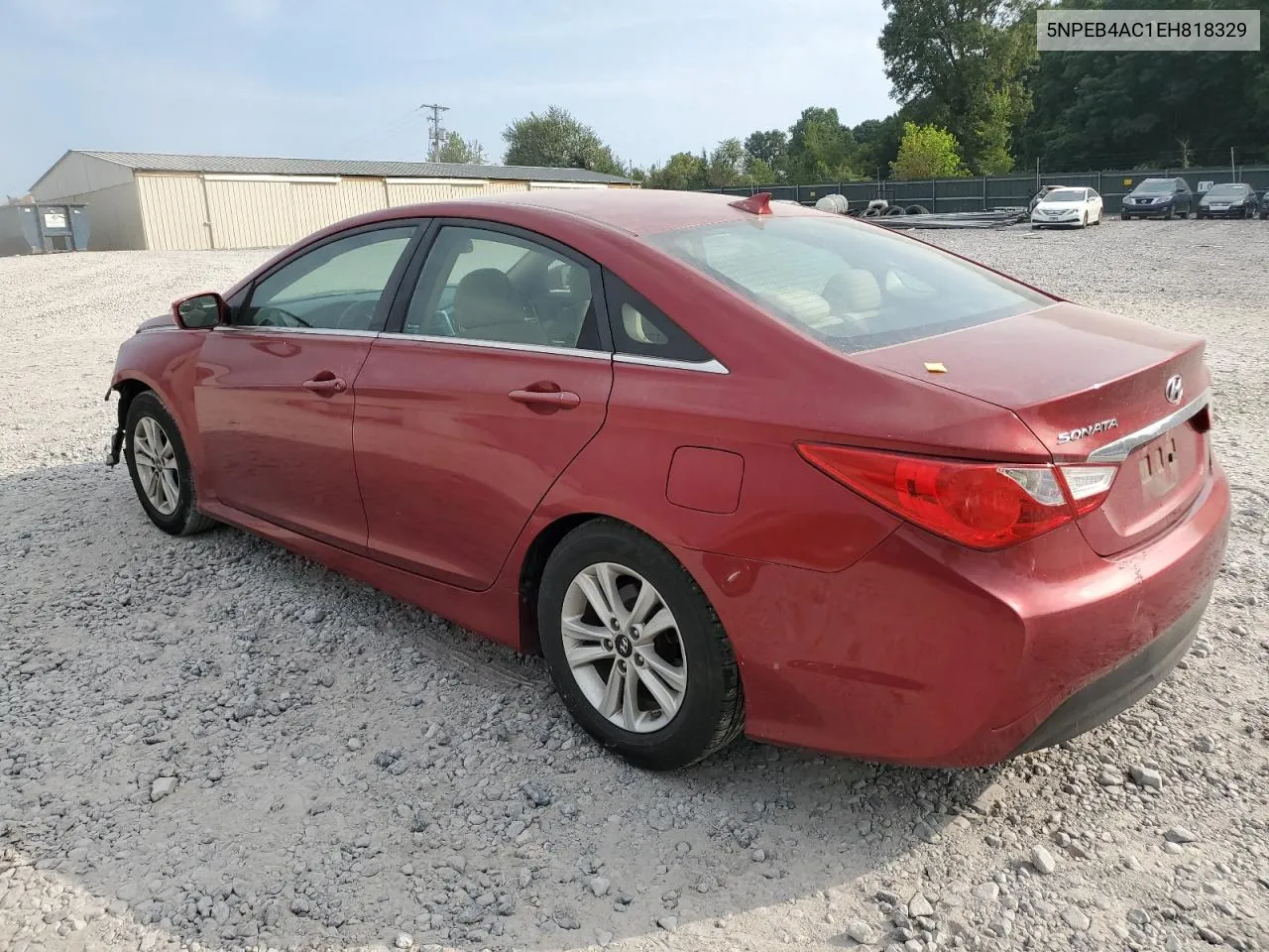 2014 Hyundai Sonata Gls VIN: 5NPEB4AC1EH818329 Lot: 67715484