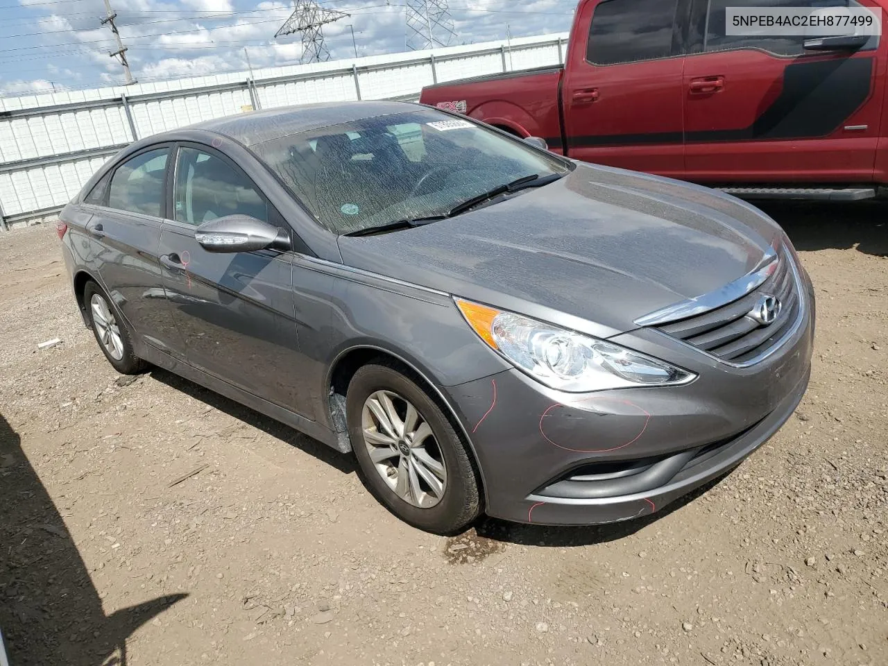 2014 Hyundai Sonata Gls VIN: 5NPEB4AC2EH877499 Lot: 67865684