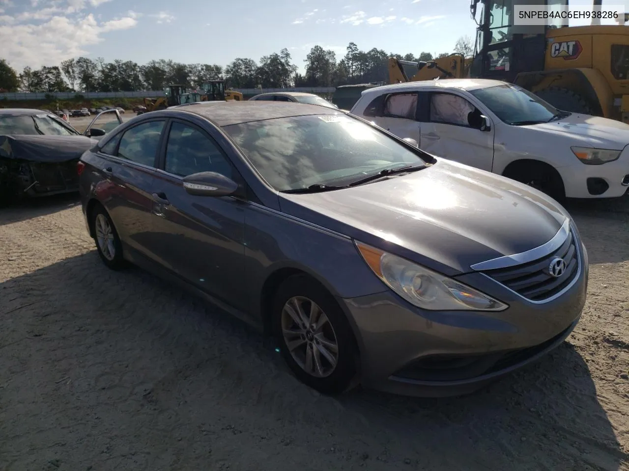 2014 Hyundai Sonata Gls VIN: 5NPEB4AC6EH938286 Lot: 68011934