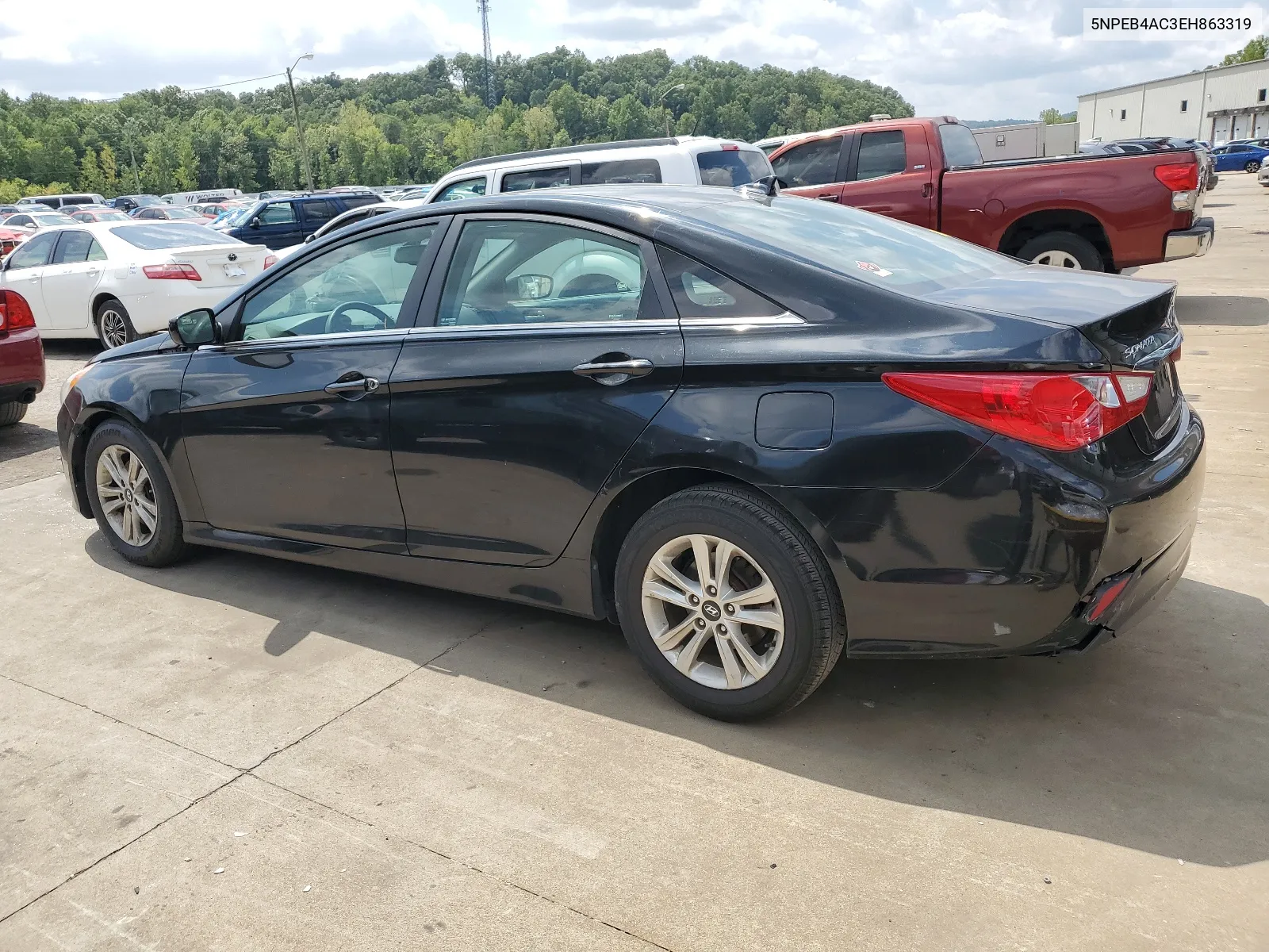 5NPEB4AC3EH863319 2014 Hyundai Sonata Gls