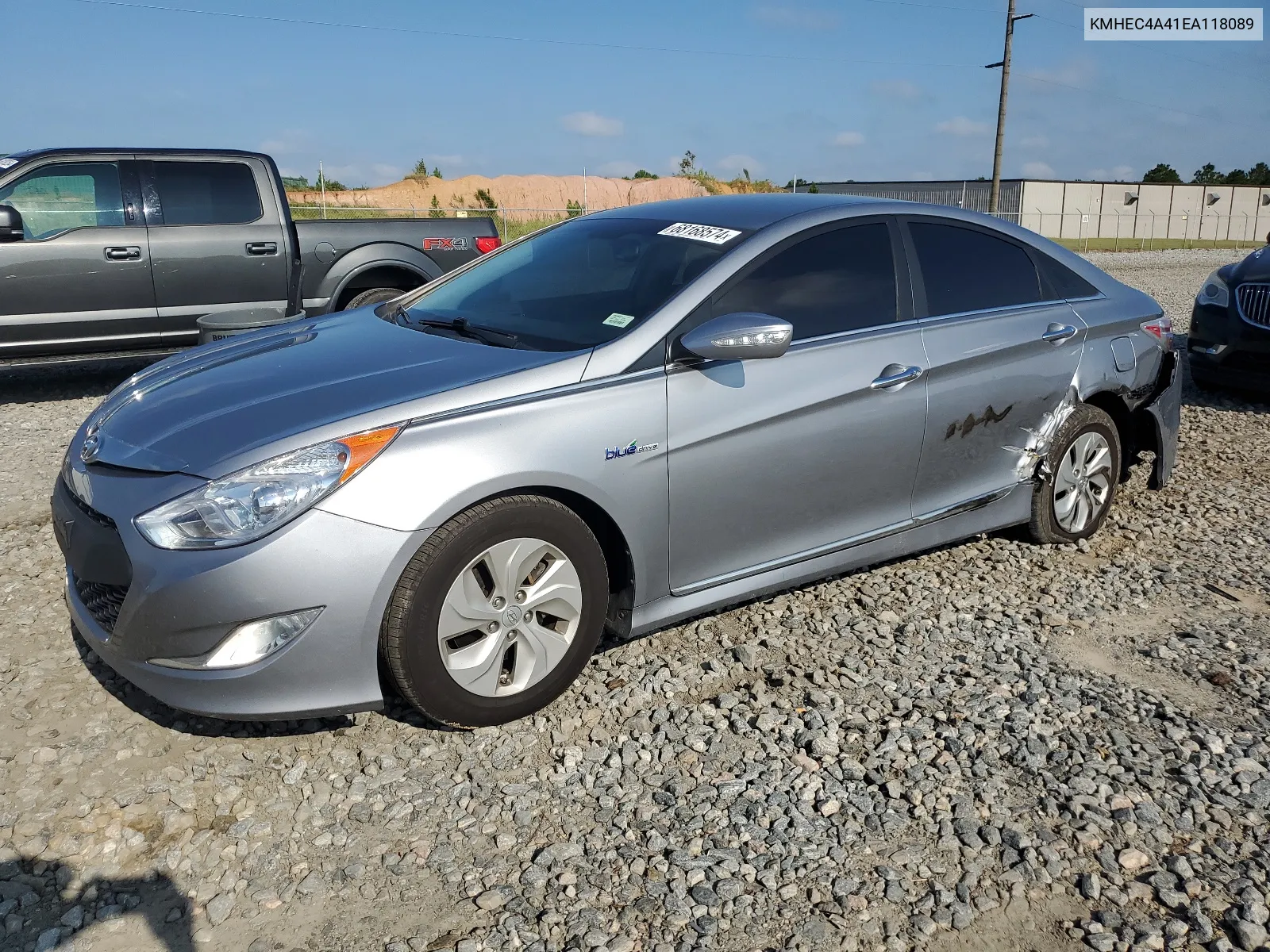 KMHEC4A41EA118089 2014 Hyundai Sonata Hybrid