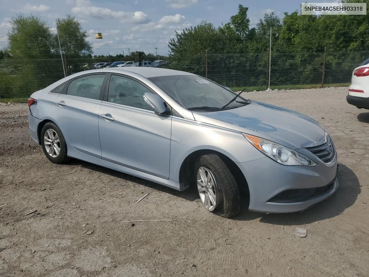 5NPEB4AC5EH903318 2014 Hyundai Sonata Gls