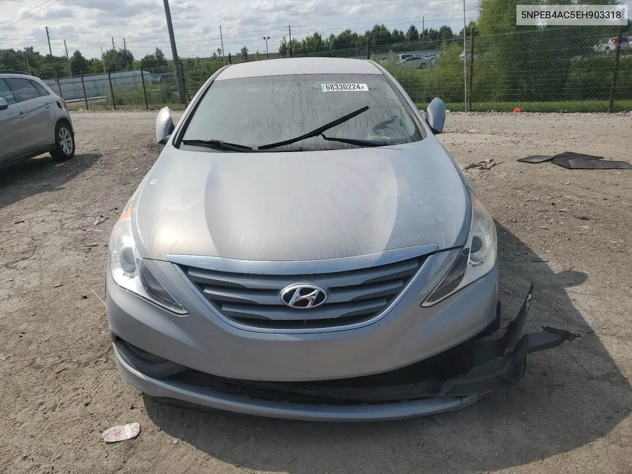 2014 Hyundai Sonata Gls VIN: 5NPEB4AC5EH903318 Lot: 68330224