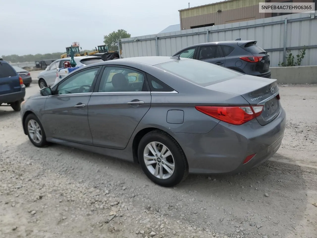 2014 Hyundai Sonata Gls VIN: 5NPEB4AC7EH906365 Lot: 68519154