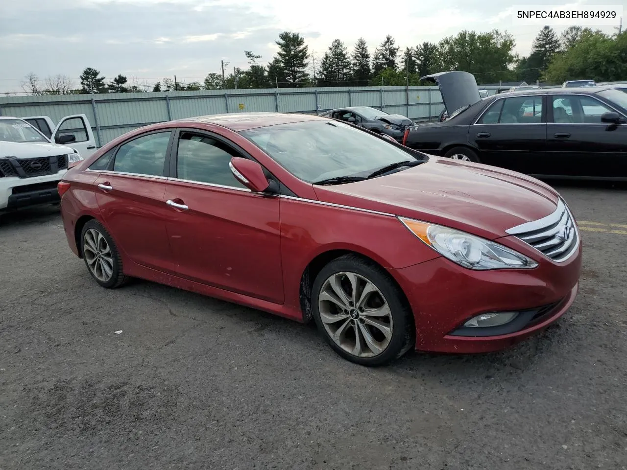 2014 Hyundai Sonata Se VIN: 5NPEC4AB3EH894929 Lot: 69049384