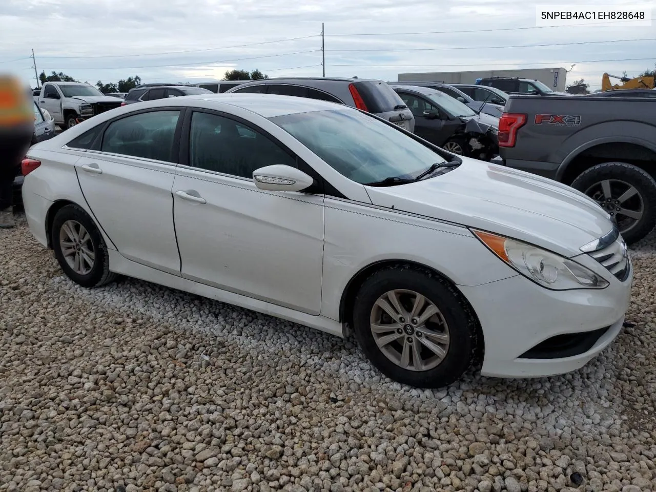 5NPEB4AC1EH828648 2014 Hyundai Sonata Gls