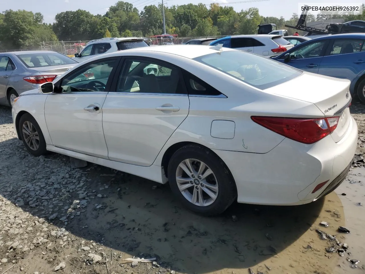 2014 Hyundai Sonata Gls VIN: 5NPEB4AC0EH926392 Lot: 69337904