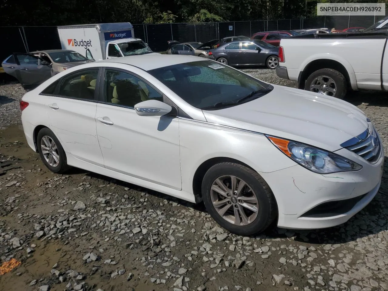 2014 Hyundai Sonata Gls VIN: 5NPEB4AC0EH926392 Lot: 69337904