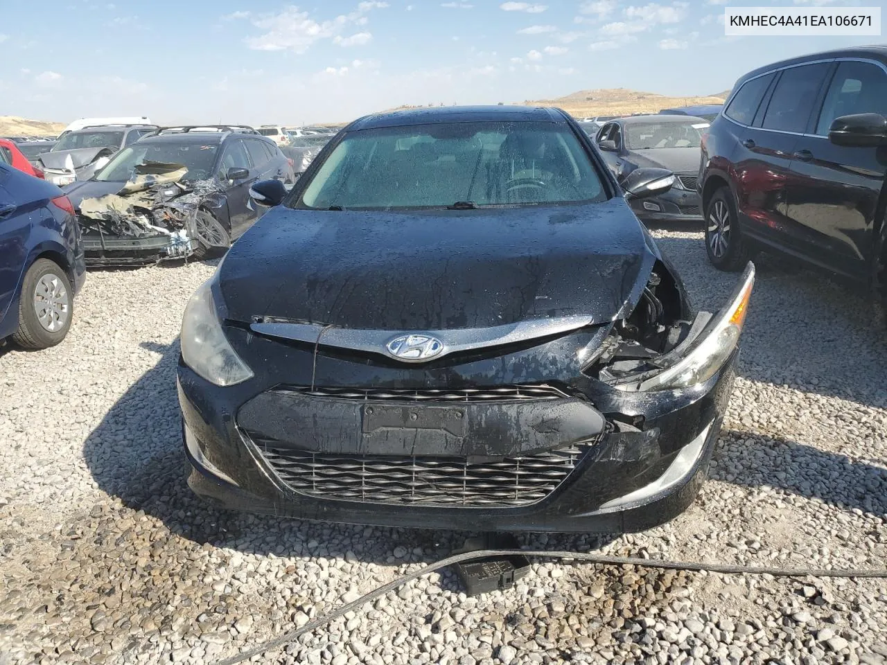 KMHEC4A41EA106671 2014 Hyundai Sonata Hybrid