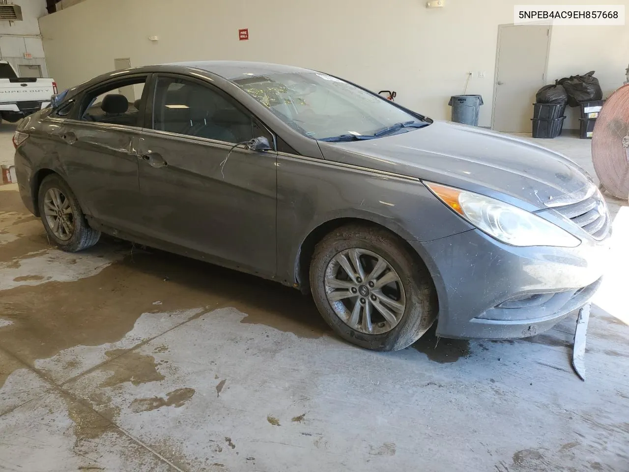 2014 Hyundai Sonata Gls VIN: 5NPEB4AC9EH857668 Lot: 70602334