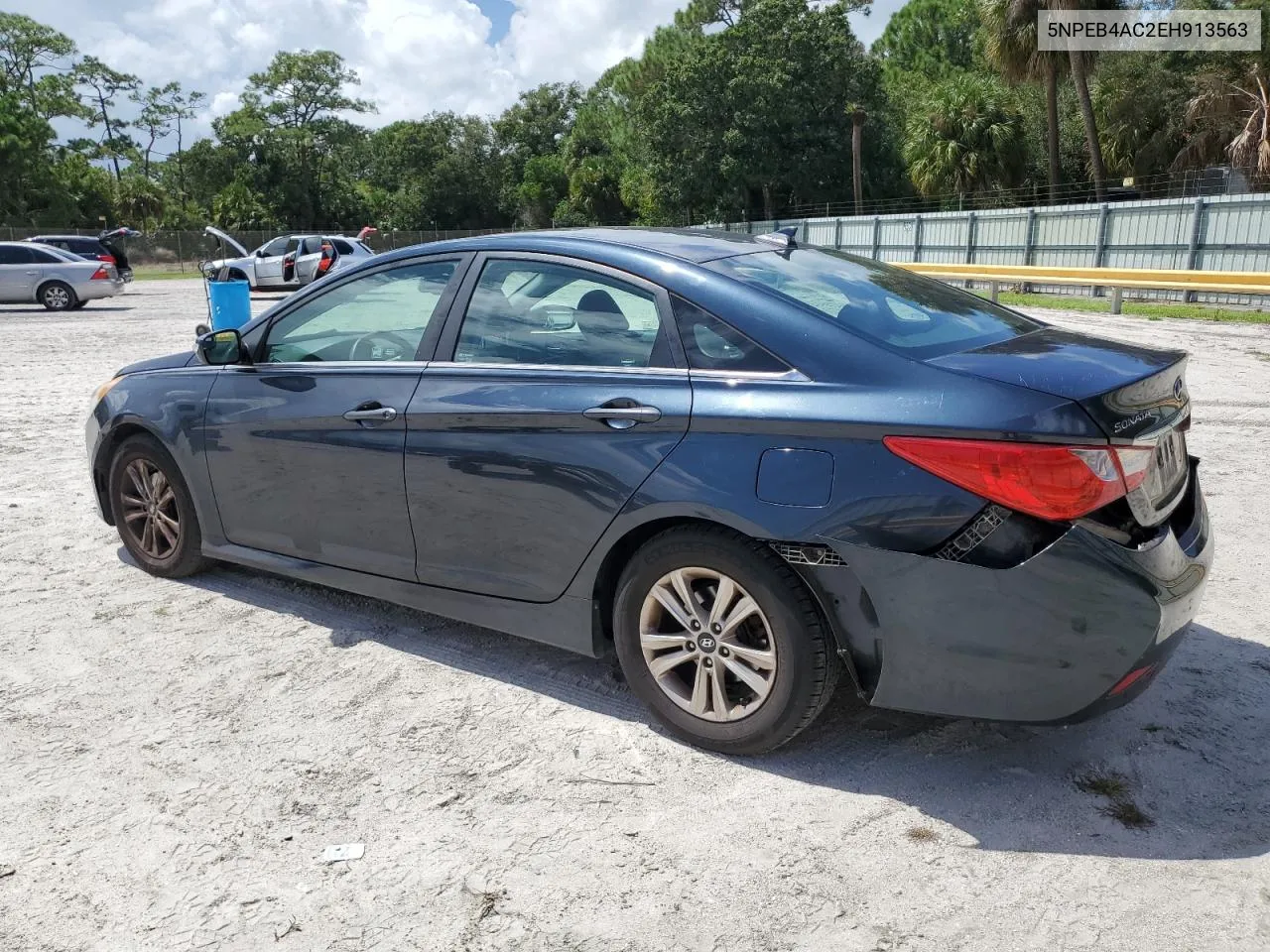 2014 Hyundai Sonata Gls VIN: 5NPEB4AC2EH913563 Lot: 70715654