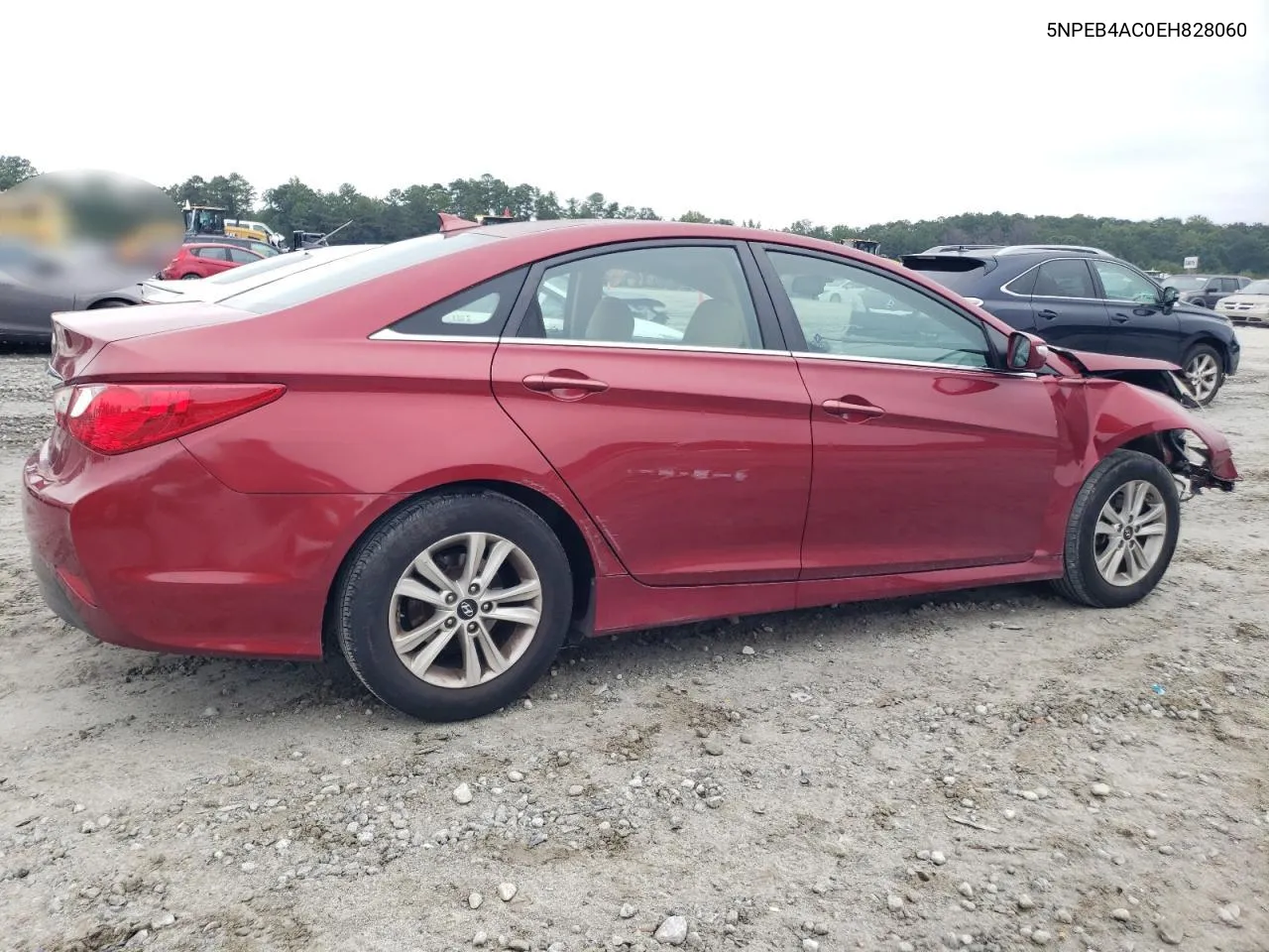 2014 Hyundai Sonata Gls VIN: 5NPEB4AC0EH828060 Lot: 70760594