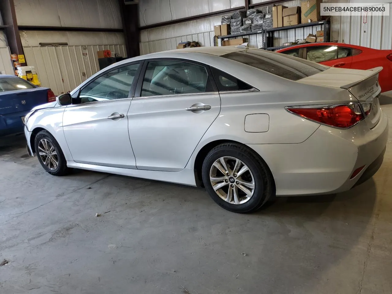 2014 Hyundai Sonata Gls VIN: 5NPEB4AC8EH890063 Lot: 70908444