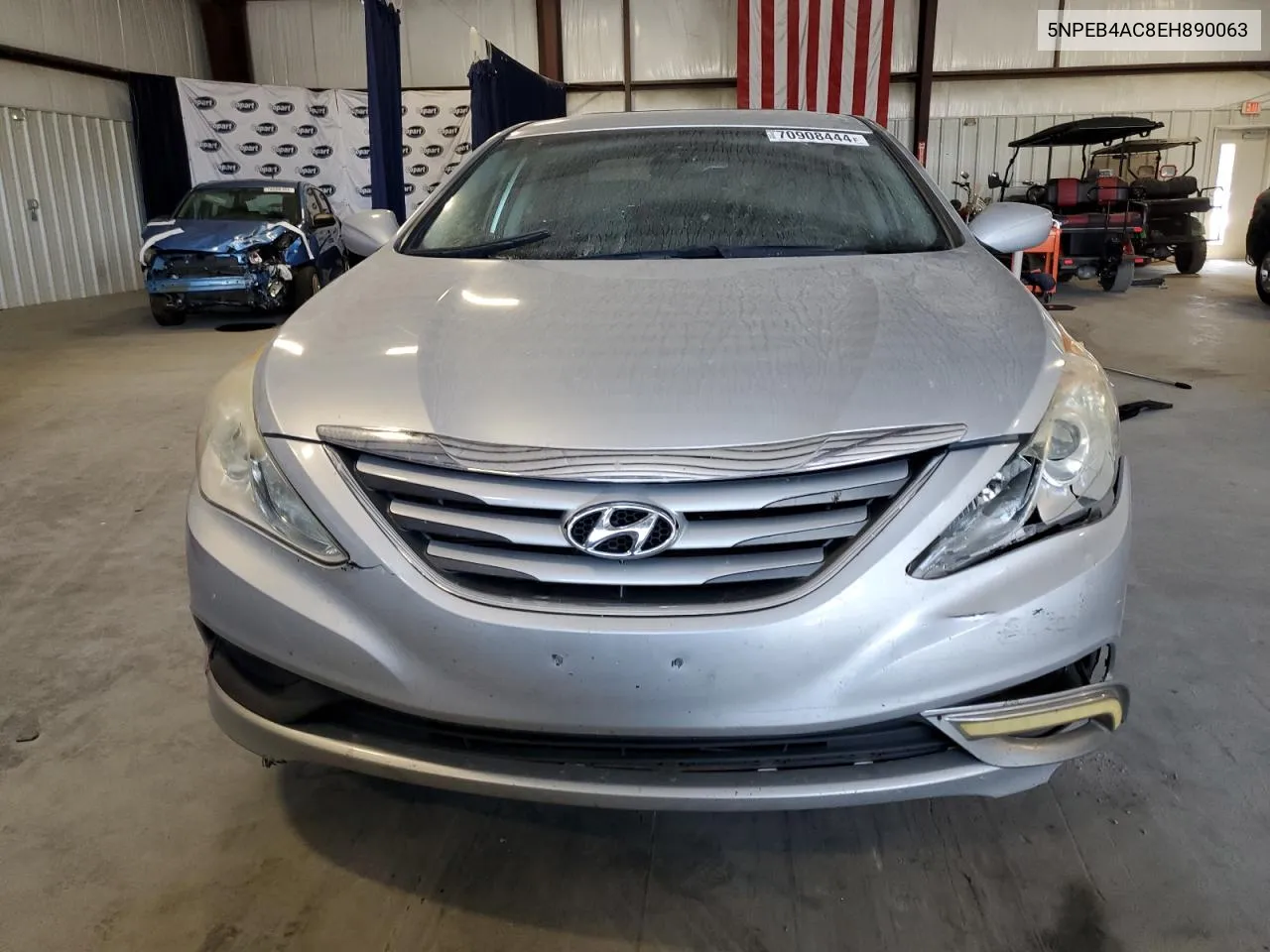 2014 Hyundai Sonata Gls VIN: 5NPEB4AC8EH890063 Lot: 70908444