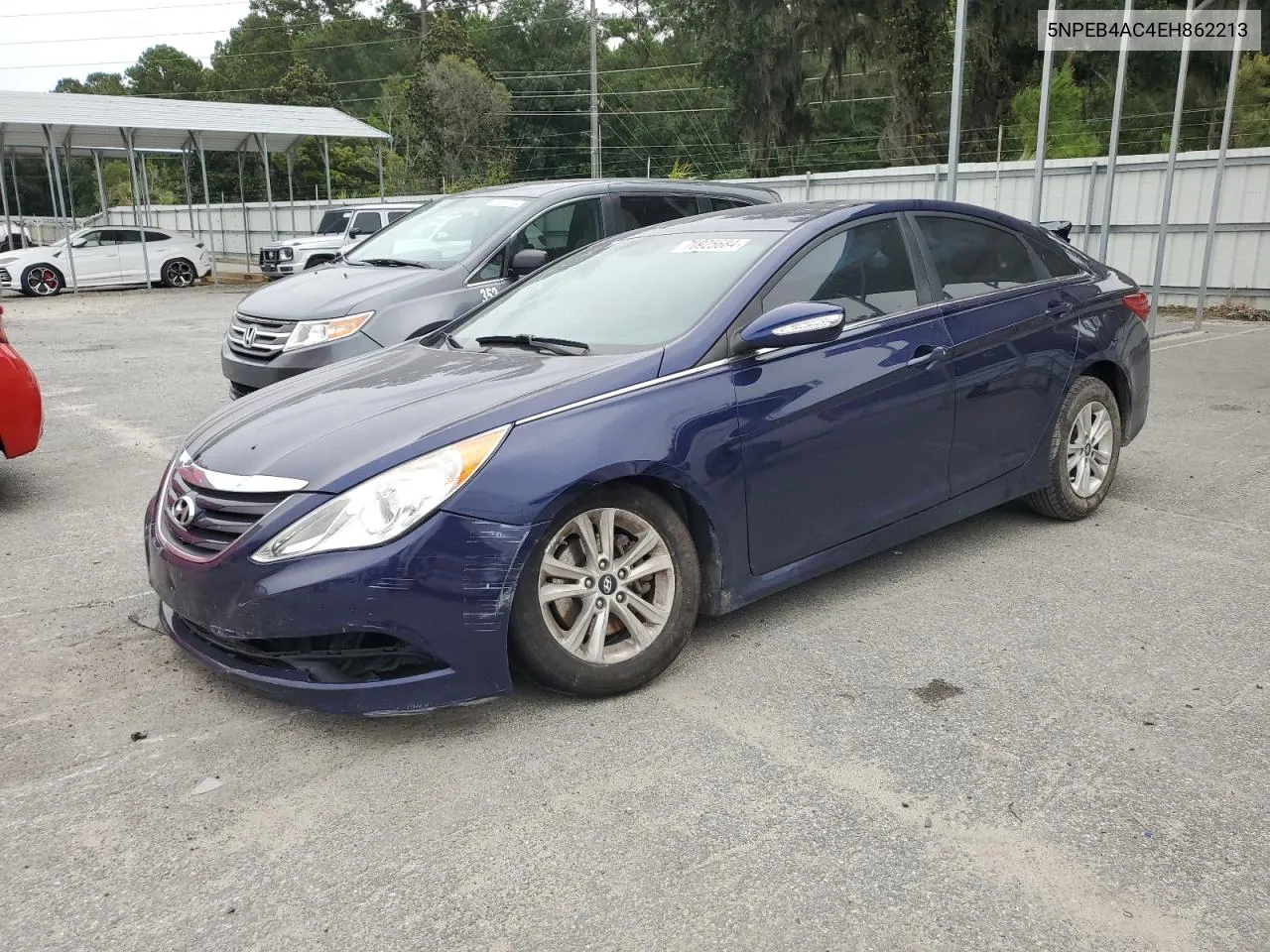 2014 Hyundai Sonata Gls VIN: 5NPEB4AC4EH862213 Lot: 70925684