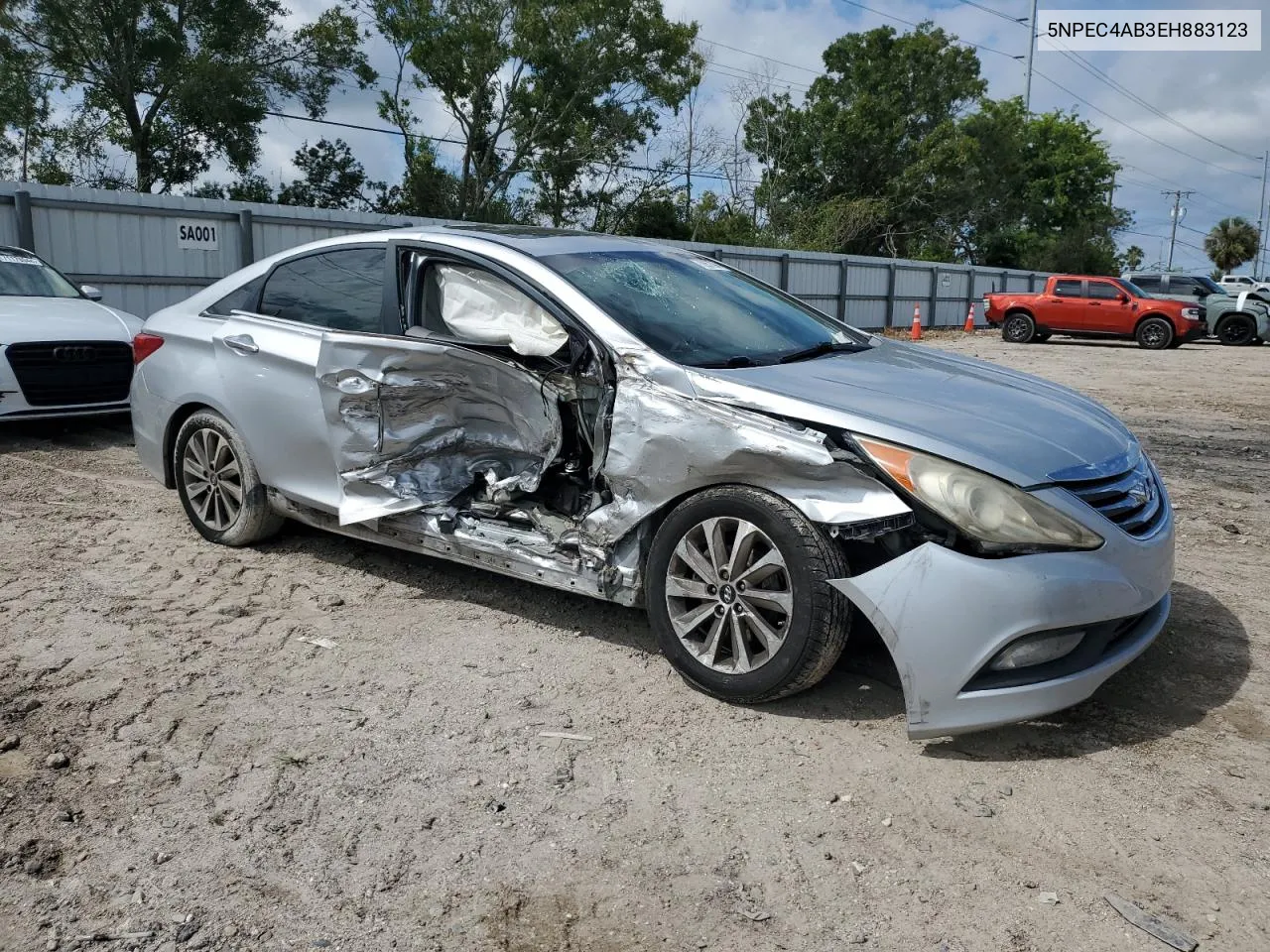 2014 Hyundai Sonata Se VIN: 5NPEC4AB3EH883123 Lot: 70957394