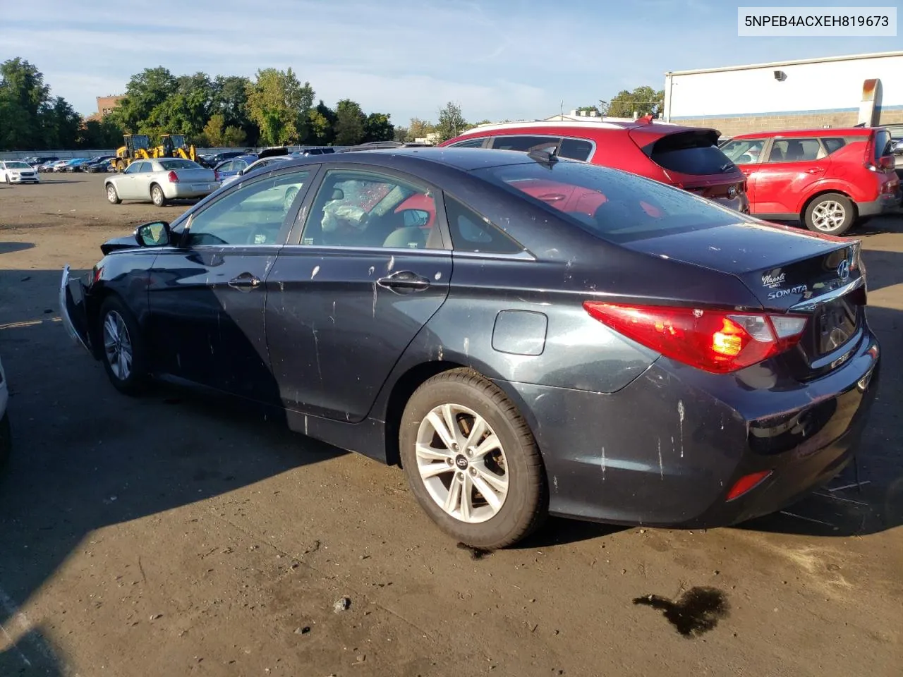 2014 Hyundai Sonata Gls VIN: 5NPEB4ACXEH819673 Lot: 70973984