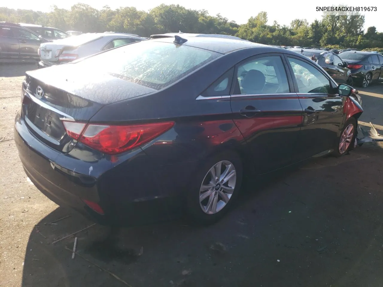 2014 Hyundai Sonata Gls VIN: 5NPEB4ACXEH819673 Lot: 70973984