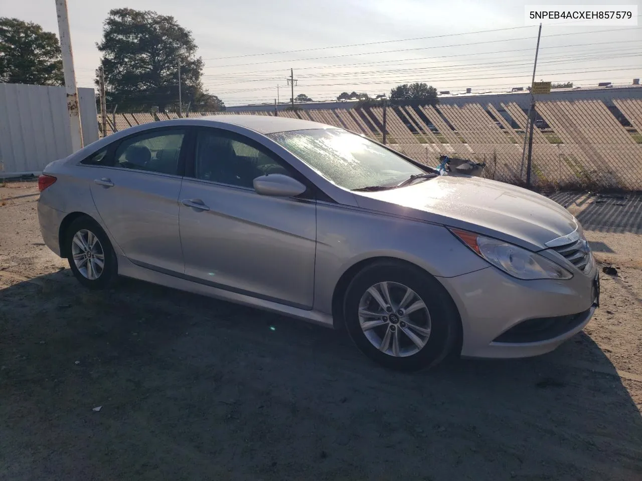 2014 Hyundai Sonata Gls VIN: 5NPEB4ACXEH857579 Lot: 70991674