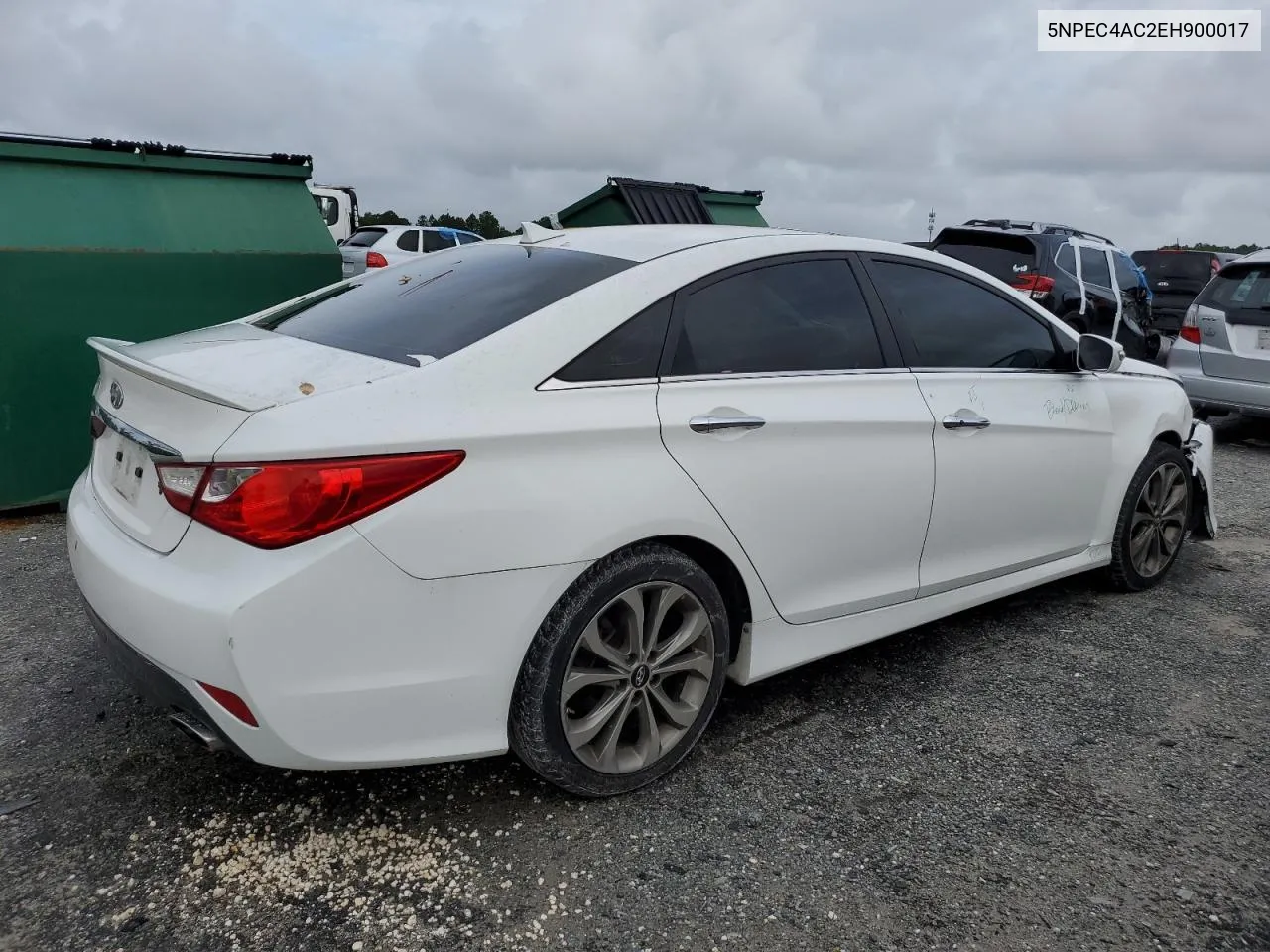 5NPEC4AC2EH900017 2014 Hyundai Sonata Se