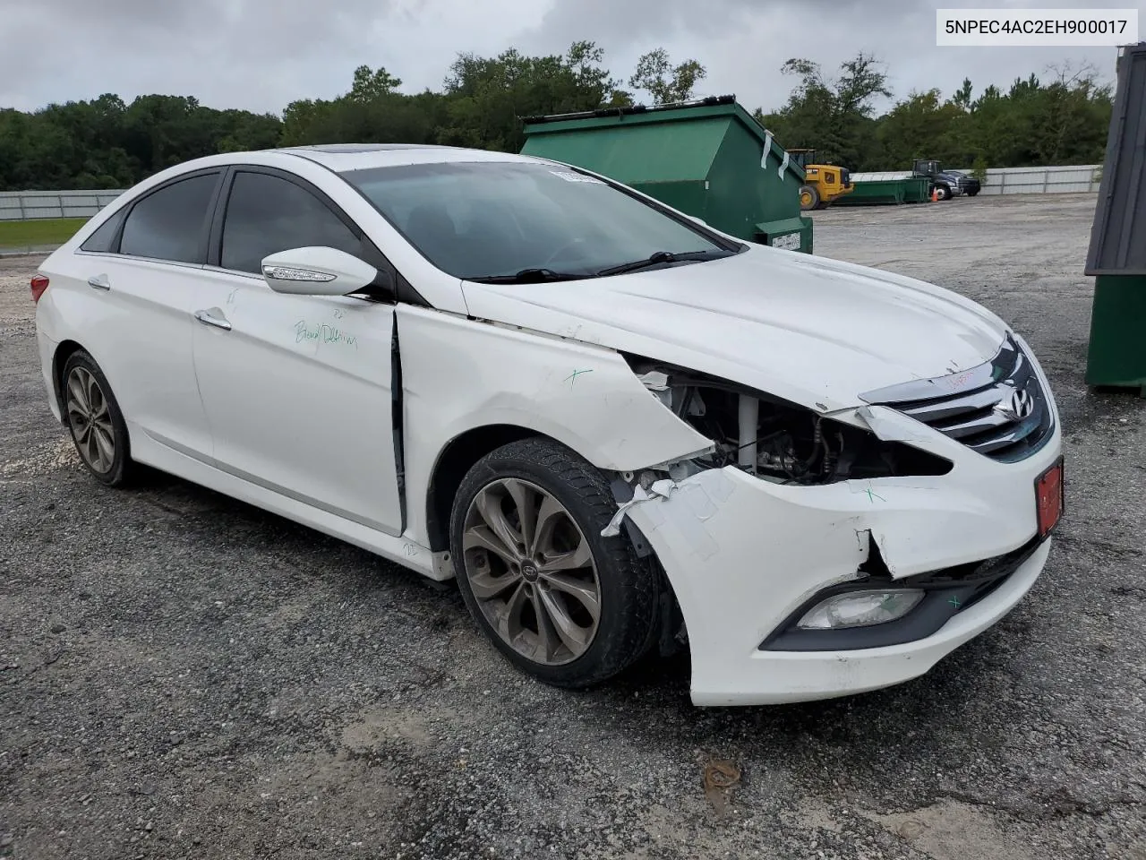 2014 Hyundai Sonata Se VIN: 5NPEC4AC2EH900017 Lot: 71294494