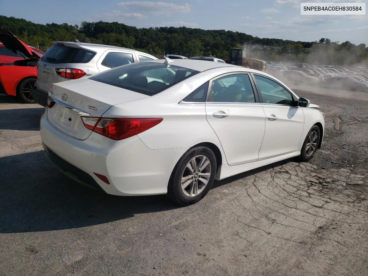 2014 Hyundai Sonata Gls VIN: 5NPEB4AC0EH830584 Lot: 71358014