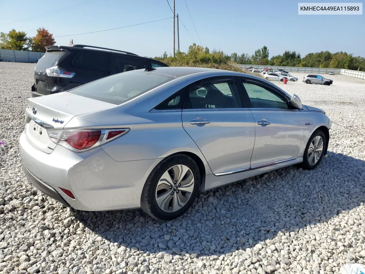 KMHEC4A49EA115893 2014 Hyundai Sonata Hybrid