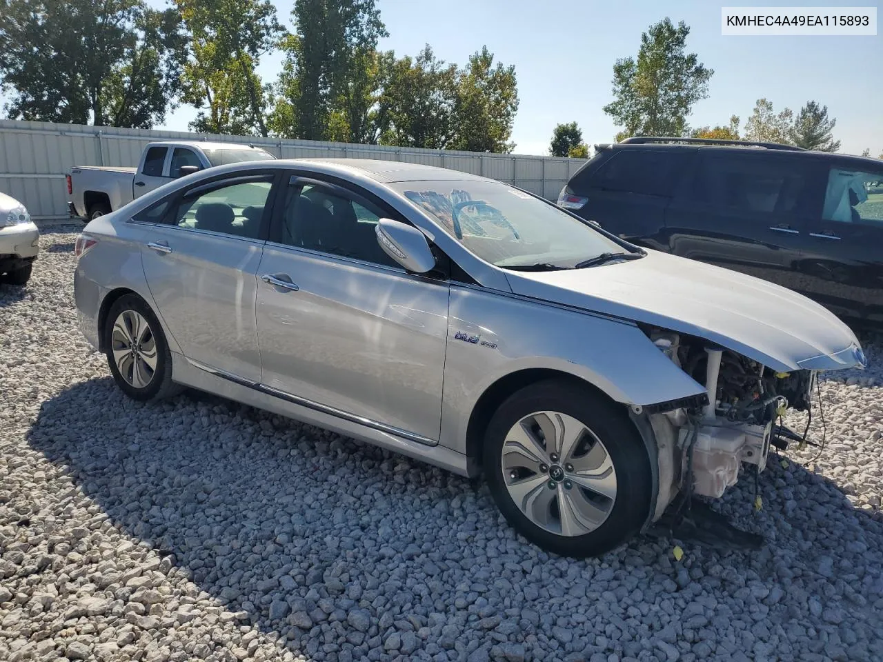 KMHEC4A49EA115893 2014 Hyundai Sonata Hybrid