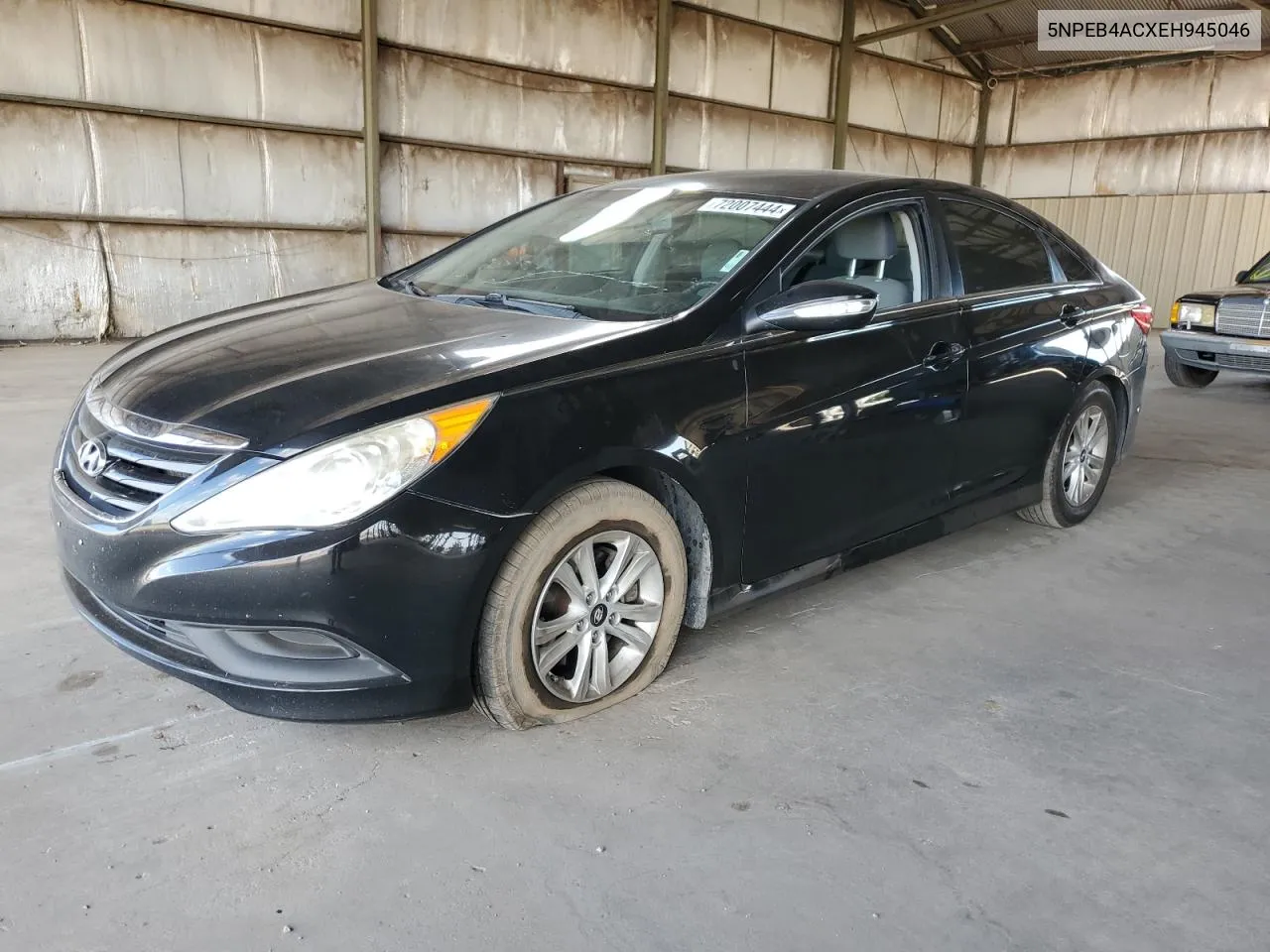 2014 Hyundai Sonata Gls VIN: 5NPEB4ACXEH945046 Lot: 72007444