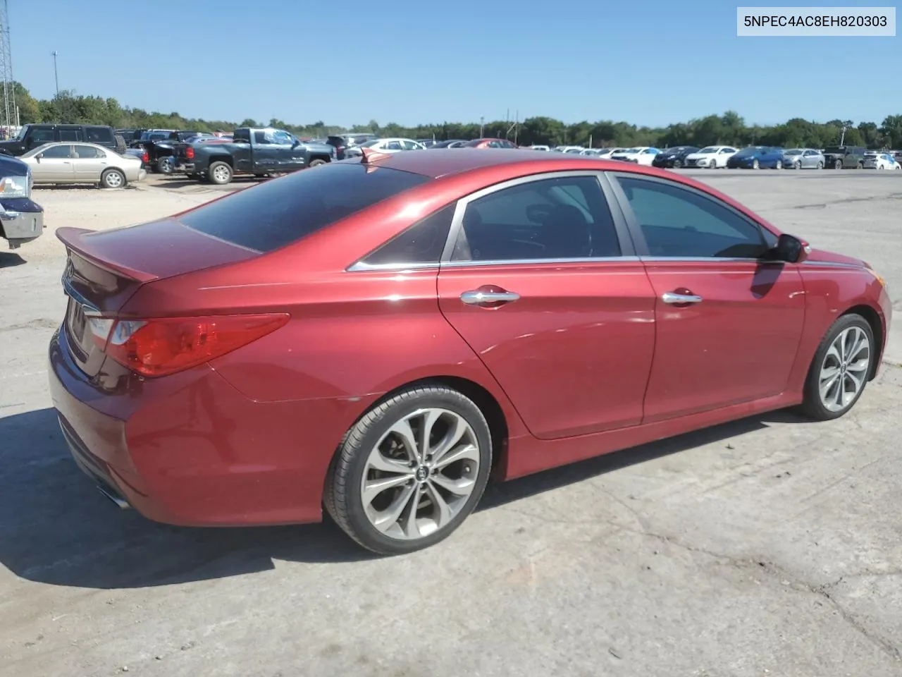 2014 Hyundai Sonata Se VIN: 5NPEC4AC8EH820303 Lot: 72065264