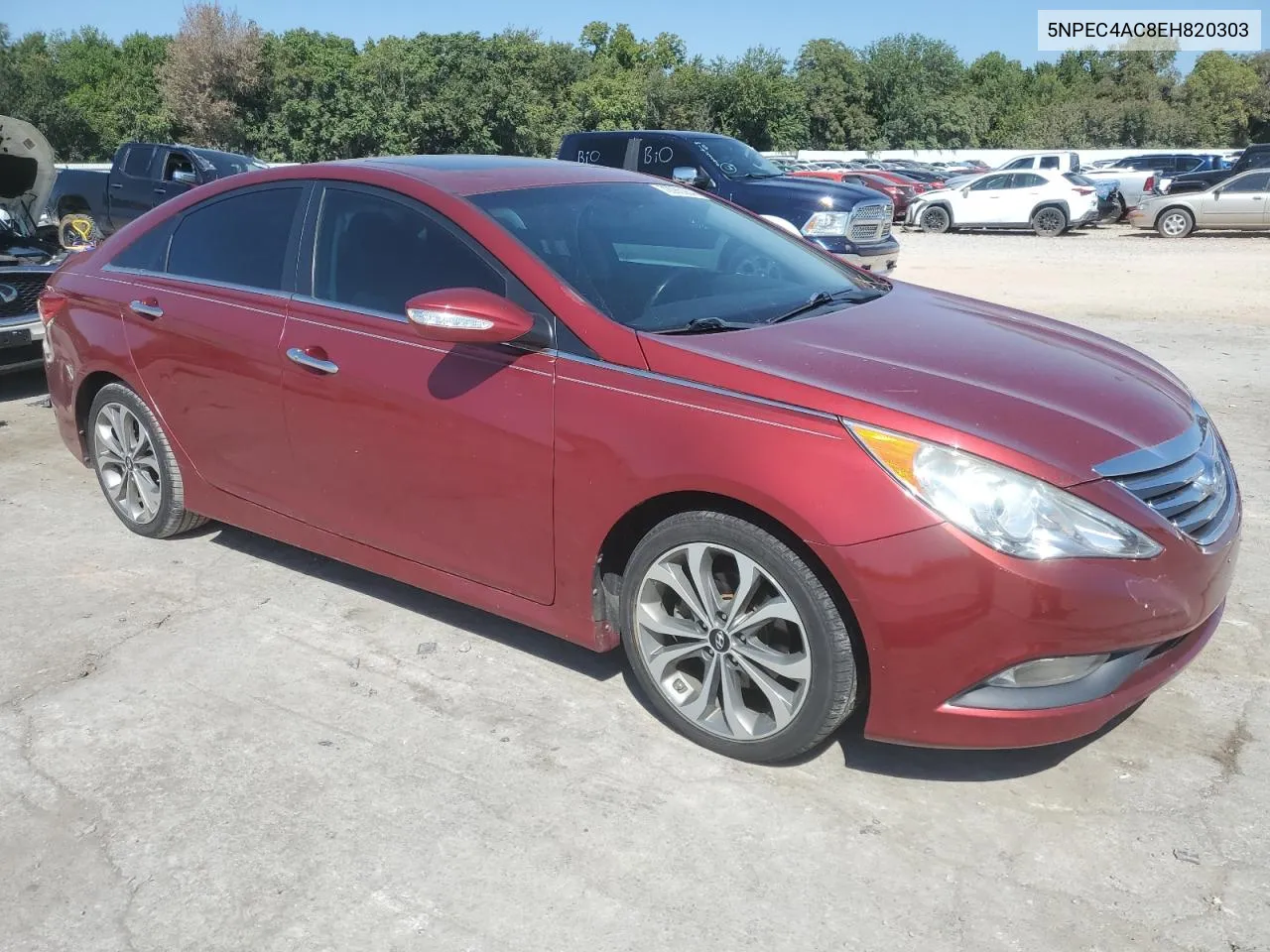 2014 Hyundai Sonata Se VIN: 5NPEC4AC8EH820303 Lot: 72065264