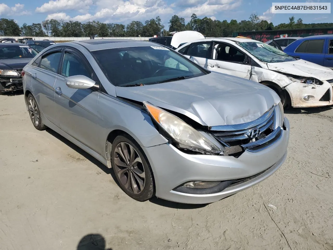 2014 Hyundai Sonata Se VIN: 5NPEC4AB7EH831543 Lot: 72121454